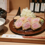 覚王山とんかつ わだ福 - 信州ＳＰＦ豚　特上ヒレ御膳☆