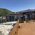 Rikyuu - 桟橋に繋がれた小島に在るのが『離宮』接客もとても良かったです^_^