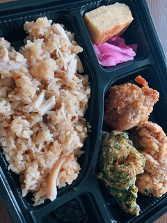 Saga Gabaikaraage - 鶏飯弁当