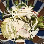 鉄板料理 かめだ - サラダ