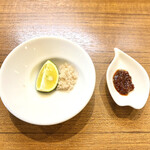 コトノハ - すだち＆藻塩、辛味味噌(的なもの)
