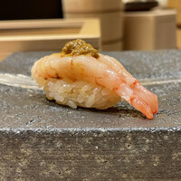 赤坂 鮨 ふくなが - 甘エビ