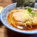 東京ラーメン 射心 - 東京醤油ラーメン(麺大盛)