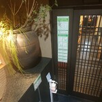 神田 味喜庵 - 地下の入口