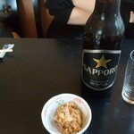 喫茶カムカム - 瓶ビール（大）600円 税込