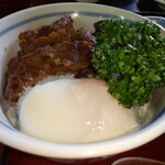 御料理しば田 - 牛しぐれ丼セット1380円