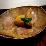 道人 - これを頂かないことには、竹の子を終われません。薫り、柔らかさ、甘さ、焦げた醤油の香り、世界一の筍です。