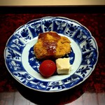 道人 - 春のお愉しみになった、シャントゥカイユのフライ。昨年のものより味が濃くて美味しく思いました。山椒の香るソースがまた絶品なのです。