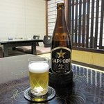 石ばし - サッポロ黒ラベル　中瓶　\600