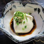 石ばし - 御通し　一品目　おぼろ豆腐