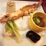 日本の宿 古窯 - 重箱三段盛り　(-^〇^-)✿