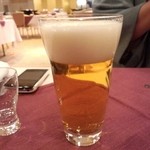 日本の宿 古窯 - 夫の生ビール♪