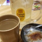 Kushidori - ハイボール 180円と無料の鳥スープ・おろし