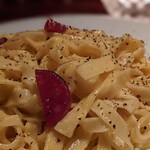 Bar Lasile  - カルボナーラ。パスタがもちもち！