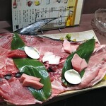 大衆酒場 まるちゃん - 本まぐろ全部盛り