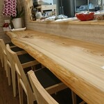 夢咲喜食堂 - 店内 カウンター席