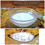 ドゥワン　ディー - ◆デザートは「タピオカココナッツミルク」・・よく冷えていて、辛いものを頂いた後に最適。