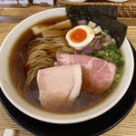 麺屋さくら - 【限定】さくらラーメン 焼きアゴVer. 醤油選択