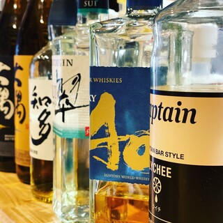 We also offer a wide range of drink menus, mainly featuring Japanese sake.