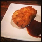 手打蕎麦のたぐと - そば粉のクリームコロッケ