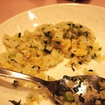 北京遊膳 - 具無し、ネギ油と生姜の炒飯