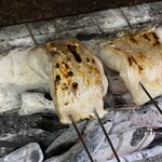 白甘鯛の炭焼き