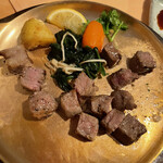 ステーキハウス キッチンリボン - 黒毛和牛ステーキ　ランチ