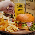 淡路島バーガー専門店 SHIMAUMA BURGER お初天神店 - 