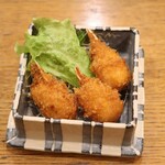 にぎり鮨 一五〇 - 蟹ツメクリームコロッケ