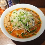 旨辛麺 かつくに - 旨辛かつくに(みそ)１辛