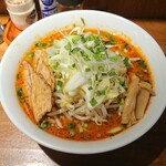 旨辛麺 かつくに - 旨辛かつくに(みそ)１辛