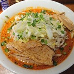 旨辛麺 かつくに - 旨辛かつくに(みそ)１辛