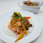 インド式 チャオカリー - 春ベーコンエッグ curry 