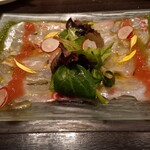 俺のフレンチ - 真鯛のカルパッチョ