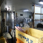 中野乳業 - 工場内