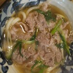 本格熟成うどん 一期一麺 - 黒毛和牛肉うどん