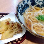 本格熟成うどん 一期一麺 - とり天のおうどん