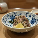 新宿割烹 中嶋 - 鰯の刺身