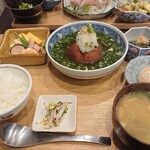 和食屋 きんつぎ - きんつぎ定食の海老なんとか