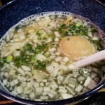 塩そば専門店 桑ばら - 平子煮干しの昆布水つけそば