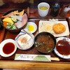 寿し保 - 料理写真:おまかせ定食(海鮮丼と野菜コロッケ)