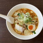 麺麺 - 敦煌ラーメン（ノーマル、780円＋税）