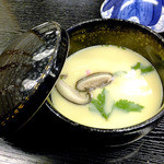 奥の湯 湯元館 - 夕食（茶碗蒸し）