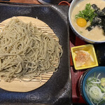 Soba Han - 小とろろ丼セット（麺大盛り）950円