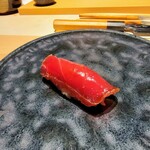 鮨 唐島 - 赤身ヅケ