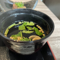 柳橋焼にく わにく - お吸い物