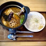 スープカレー 板ずり - 