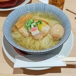 鯛塩そば 灯花 - 鯛塩らぁ麺味玉 837円