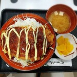 めし処 甲州亭 - 甲州味噌かつ丼Ver2 970円