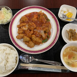 中華料理 北京飯店 - 酢豚定食900円